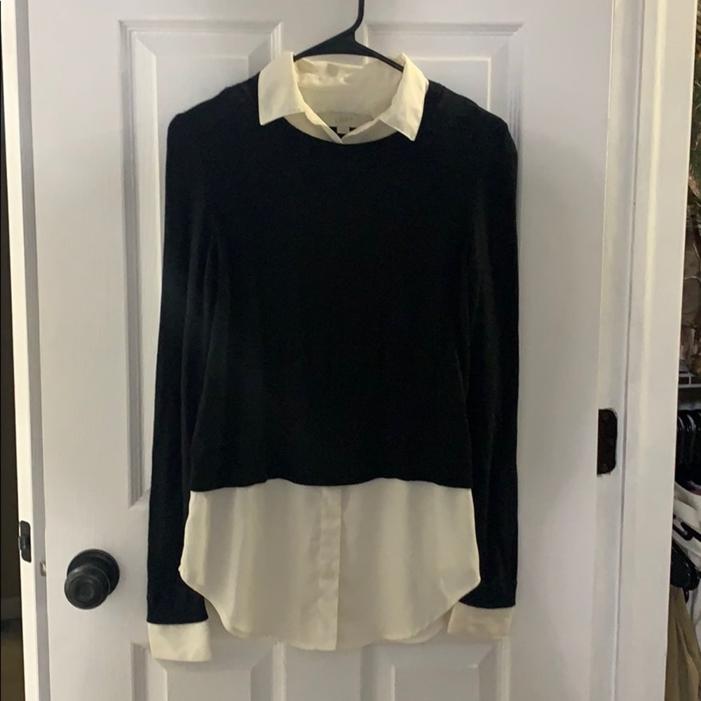 Loft Blouse & Sweater Top